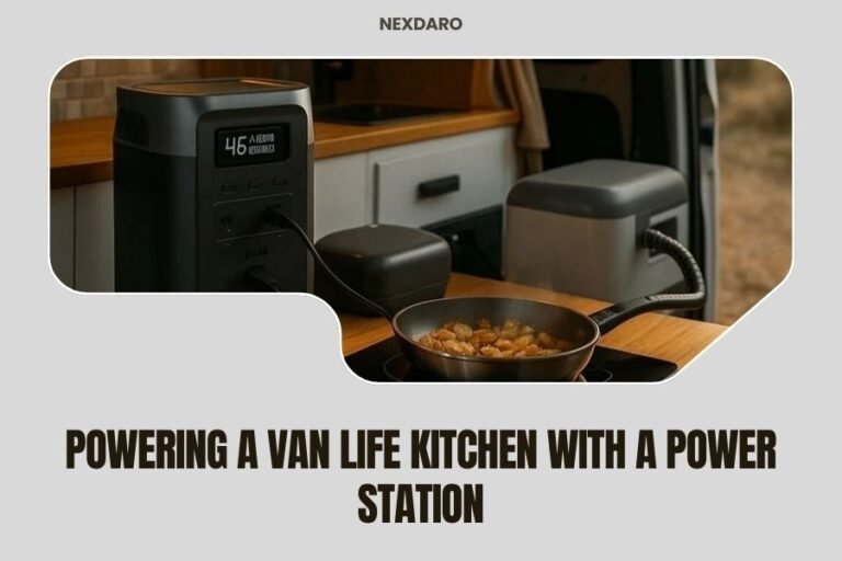 Powering a Van Life Kitchen with a Power Station