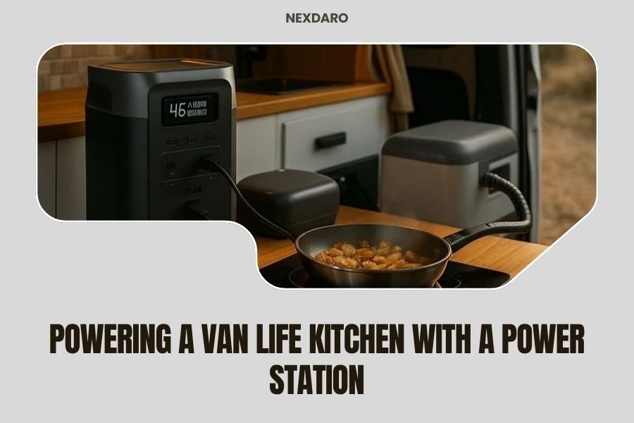 Powering a Van Life Kitchen with a Power Station