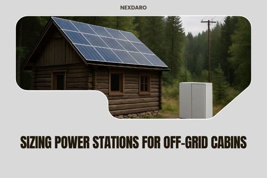 Sizing Power Stations for Off-Grid Cabins
