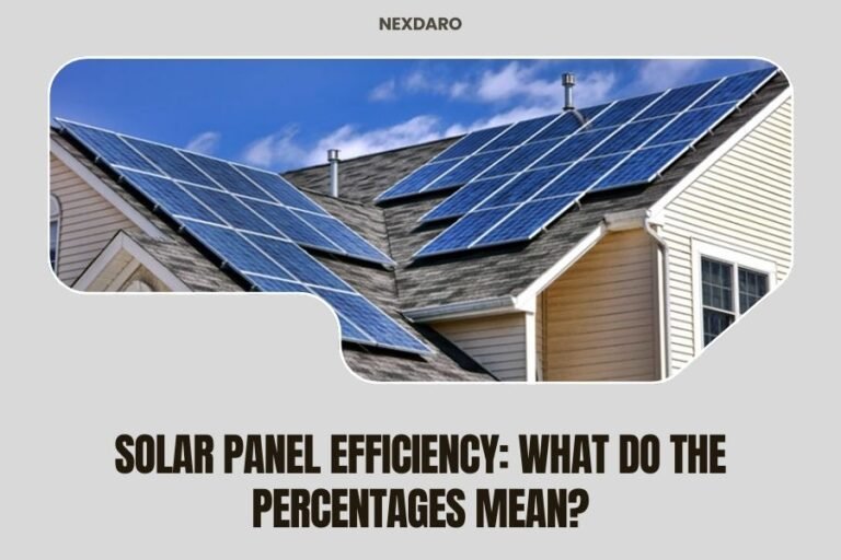 Solar Panel Efficiency_ What Do the Percentages Mean