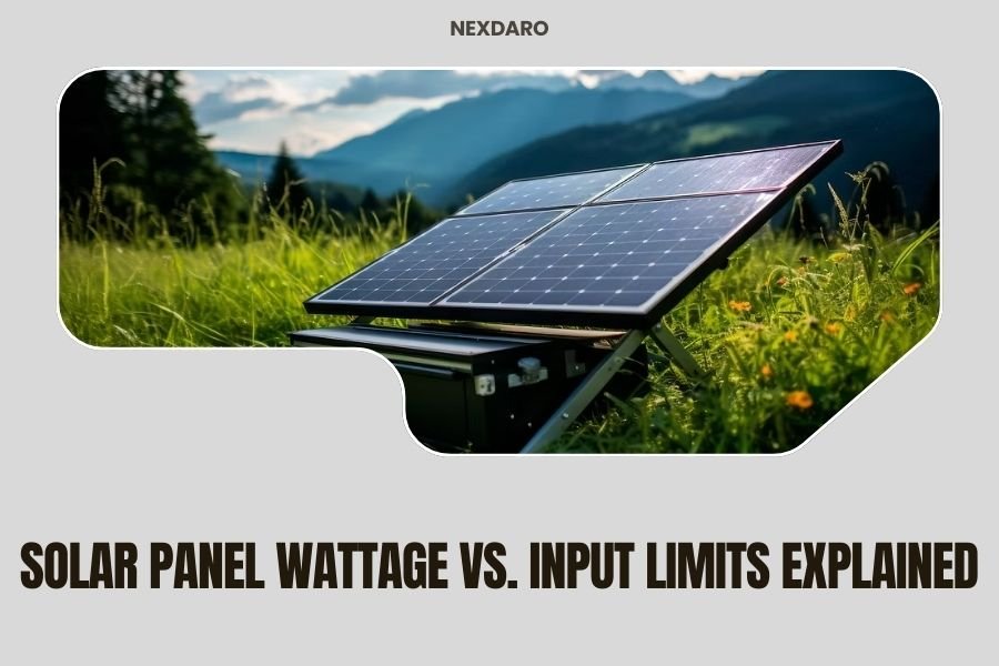 Solar Panel Wattage vs. Input Limits Explained