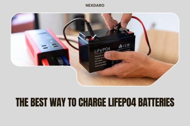 The Best Way to Charge LiFePO4 Batteries