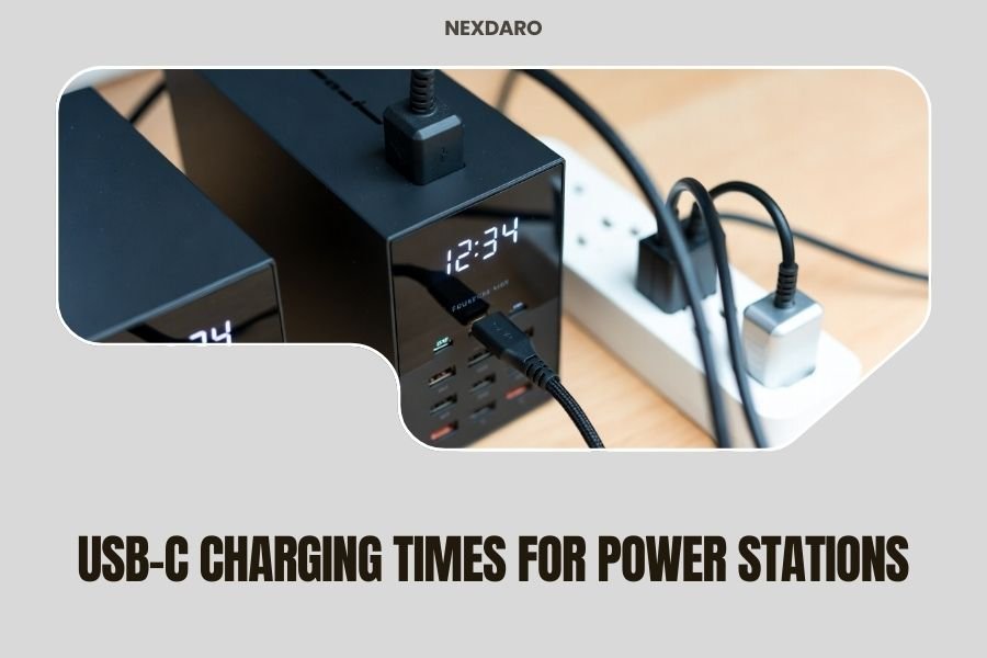 USB-C Charging Times for Power Stations