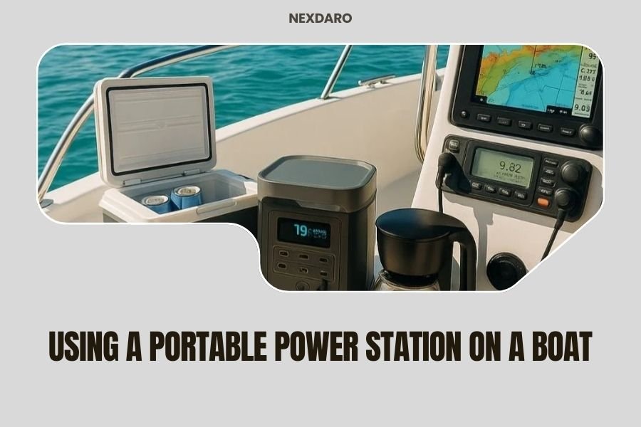 Using a Portable Power Station on a Boat