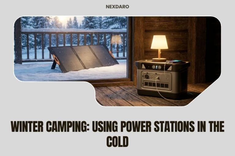 Winter Camping: Using Power Stations in the Cold