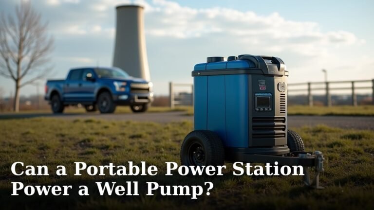 Can a Portable Power Station Power a Well Pump?