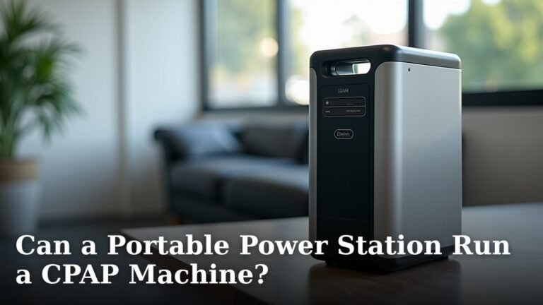 Can a Portable Power Station Run a CPAP Machine?