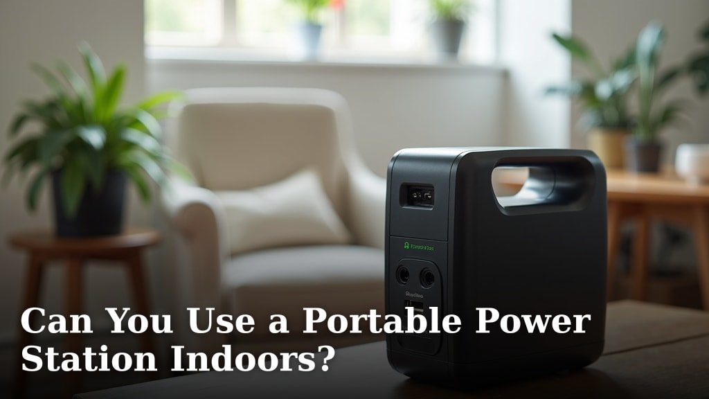 Can You Use a Portable Power Station Indoors?