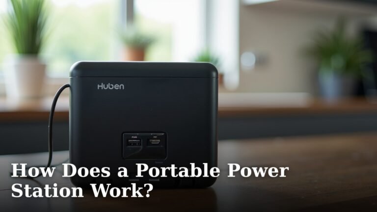 How Does a Portable Power Station Work?