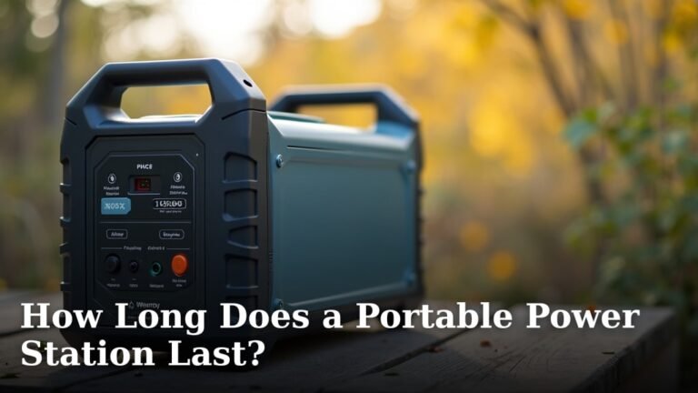 How Long Does a Portable Power Station Last?