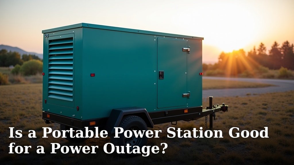 Is a Portable Power Station Good for a Power Outage?