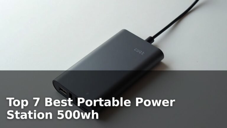 Top 7 Best Portable Power Station 500wh