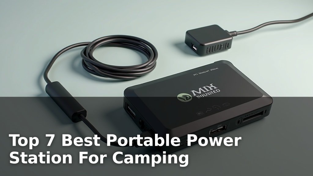 Top 7 Best Portable Power Station For Camping