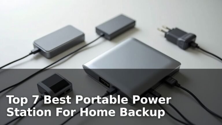 Top 7 Best Portable Power Station For Home Backup