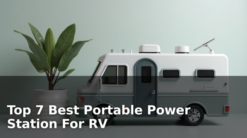 Top 7 Best Portable Power Station For RV