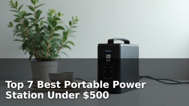 Top 7 Best Portable Power Station Under $500