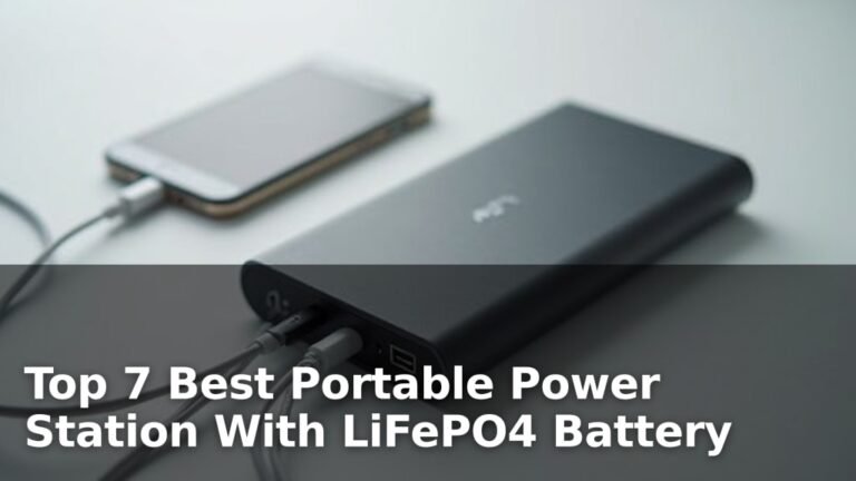 Top 7 Best Portable Power Station With LiFePO4 Battery