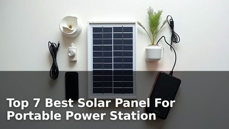 Top 7 Best Solar Panel For Portable Power Station