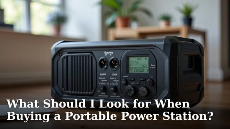 What Should I Look for When Buying a Portable Power Station?