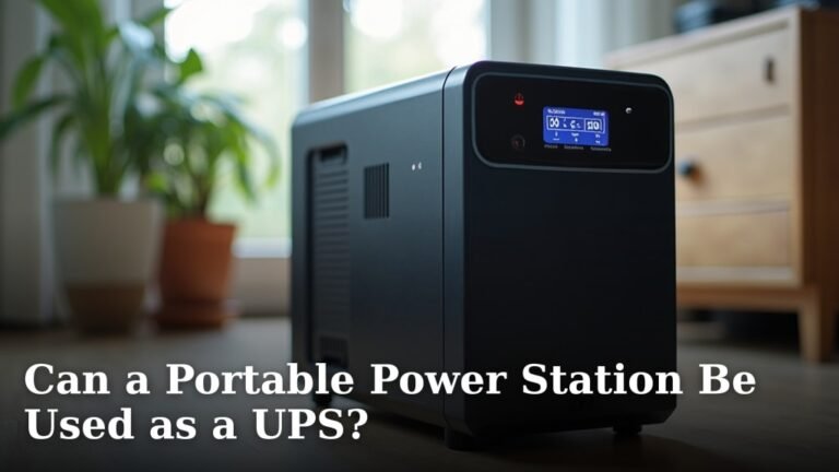 Can a Portable Power Station Be Used as a UPS?