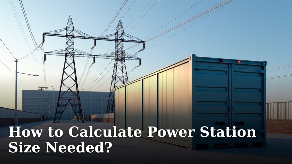 How to Calculate Power Station Size Needed?