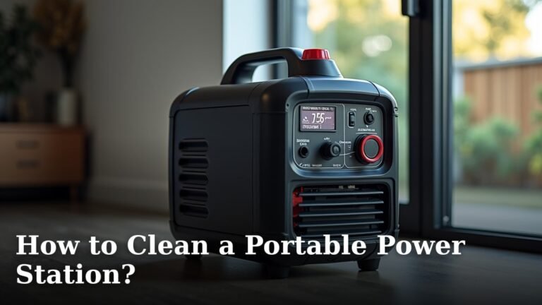 How to Clean a Portable Power Station?