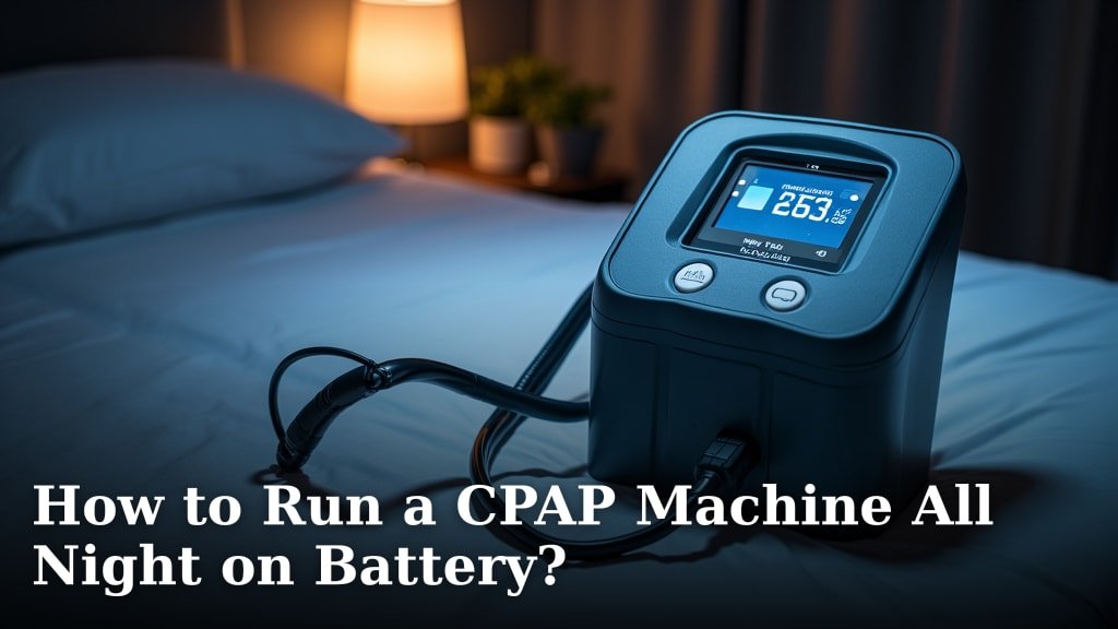 How to Run a CPAP Machine All Night on Battery?