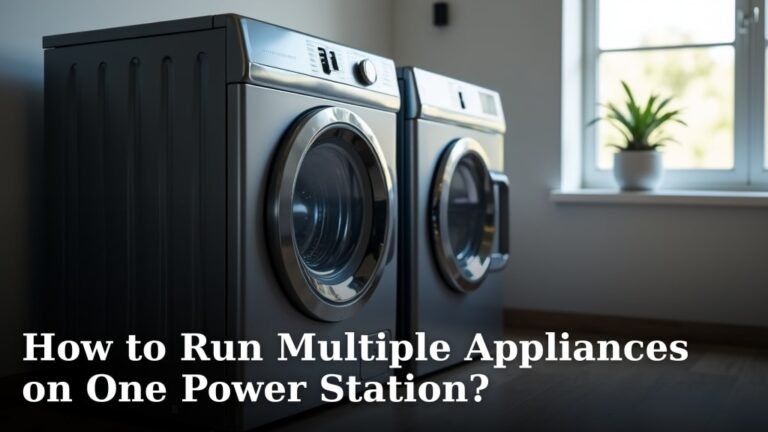 How to Run Multiple Appliances on One Power Station?