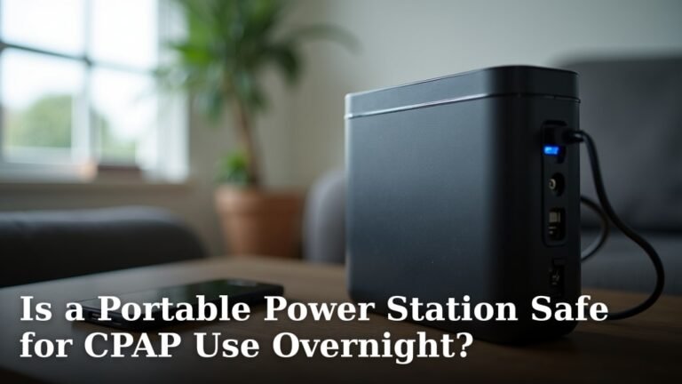 Is a Portable Power Station Safe for CPAP Use Overnight?