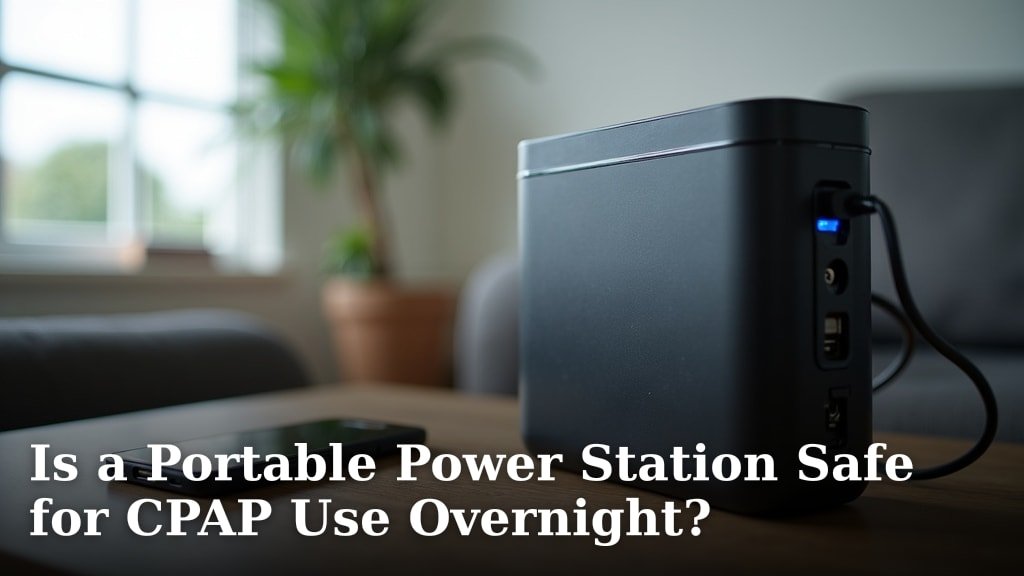 Is a Portable Power Station Safe for CPAP Use Overnight?