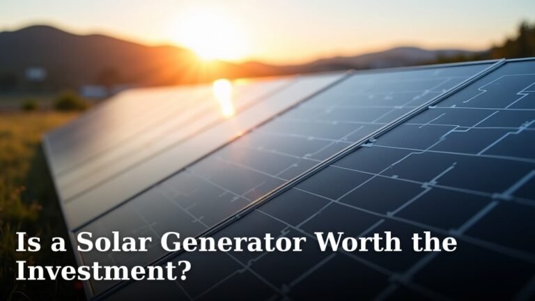 Is a Solar Generator Worth the Investment?
