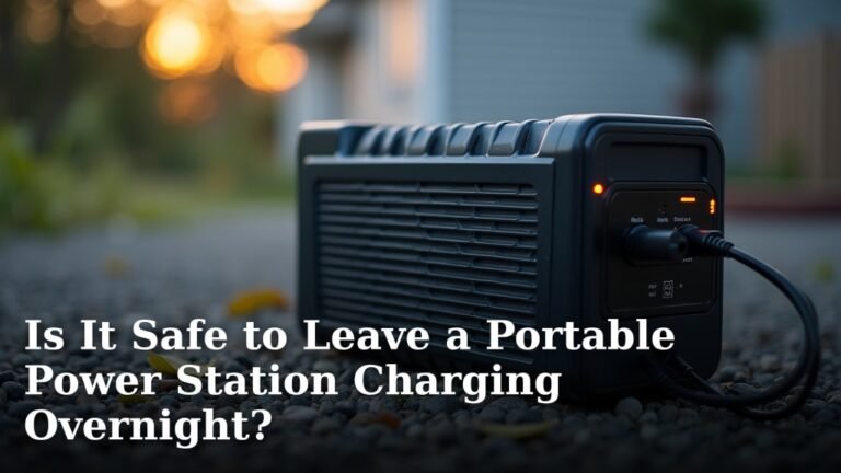 Is It Safe to Leave a Portable Power Station Charging Overnight?