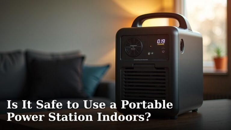 Is It Safe to Use a Portable Power Station Indoors?