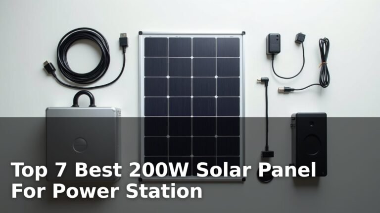 Top 7 Best 200W Solar Panel For Power Station
