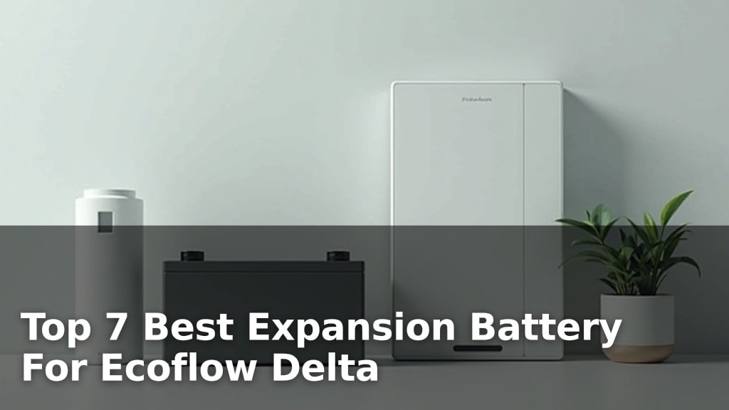 Top 7 Best Expansion Battery For Ecoflow Delta