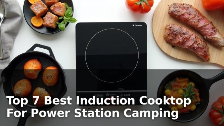 Top 7 Best Induction Cooktop For Power Station Camping