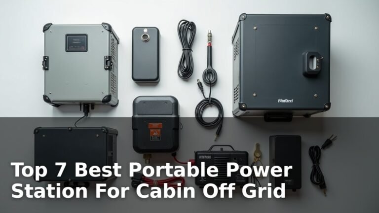 Top 7 Best Portable Power Station For Cabin Off Grid