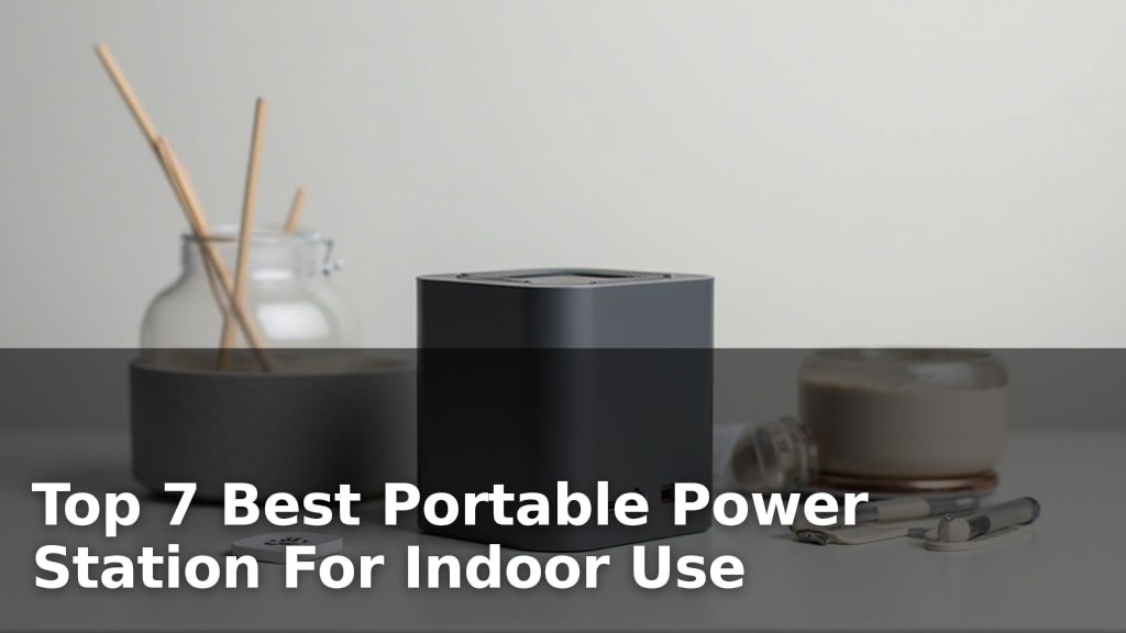 Top 7 Best Portable Power Station For Indoor Use