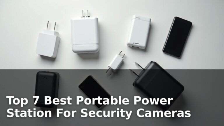 Top 7 Best Portable Power Station For Security Cameras