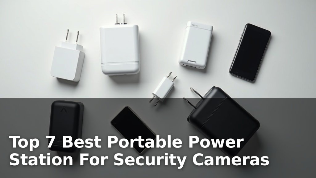 Top 7 Best Portable Power Station For Security Cameras