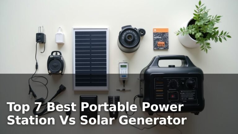 Top 7 Best Portable Power Station Vs Solar Generator