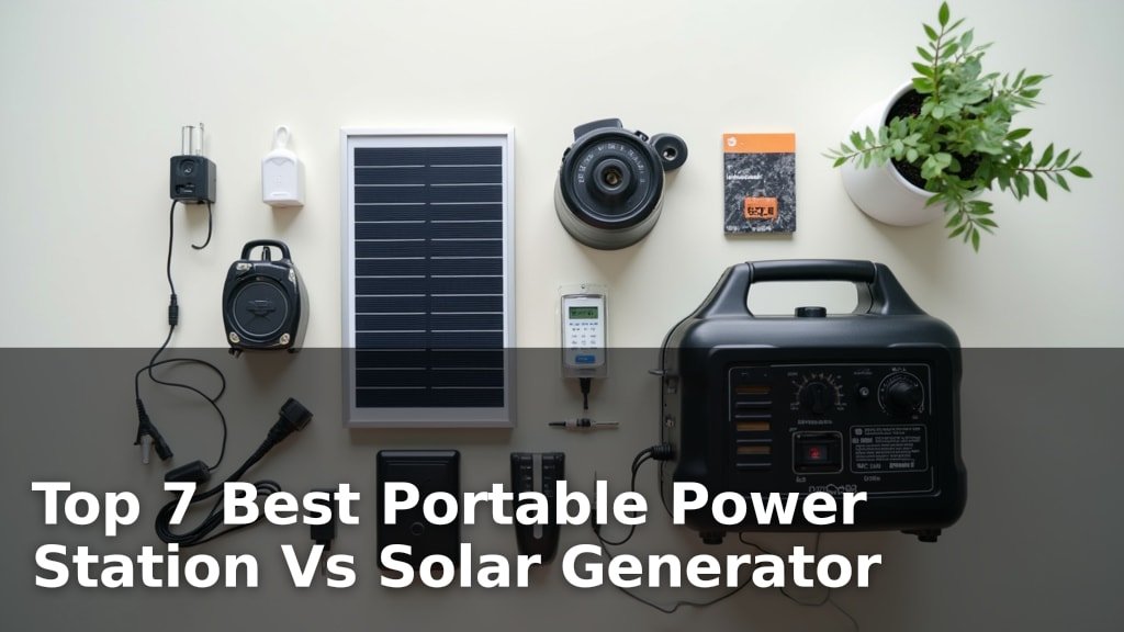 Top 7 Best Portable Power Station Vs Solar Generator