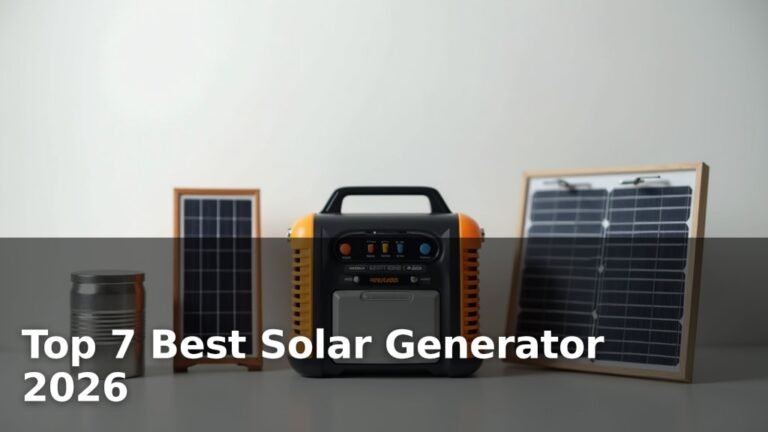 Top 7 Best Solar Generator 2026