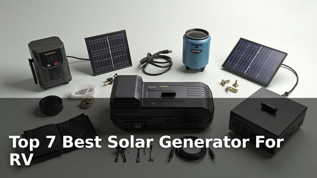 Top 7 Best Solar Generator For RV