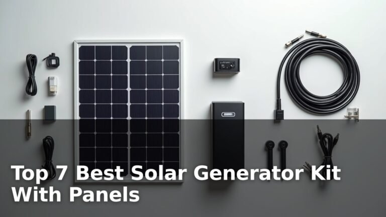 Top 7 Best Solar Generator Kit With Panels
