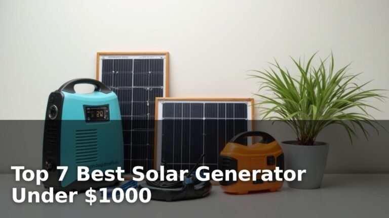 Top 7 Best Solar Generator Under $1000
