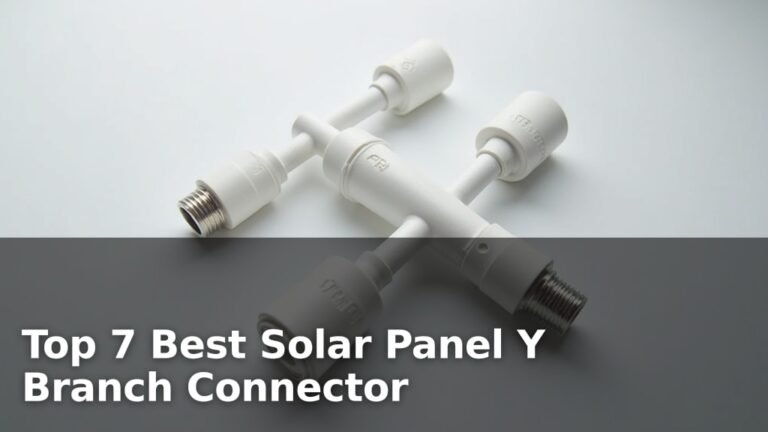 Top 7 Best Solar Panel Y Branch Connector