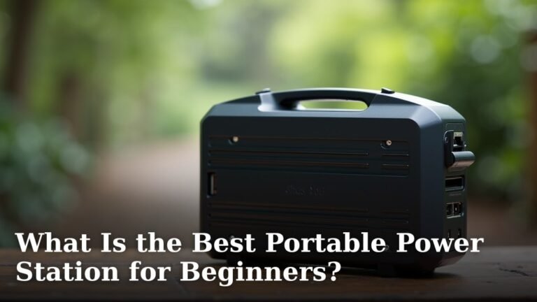 What Is the Best Portable Power Station for Beginners?