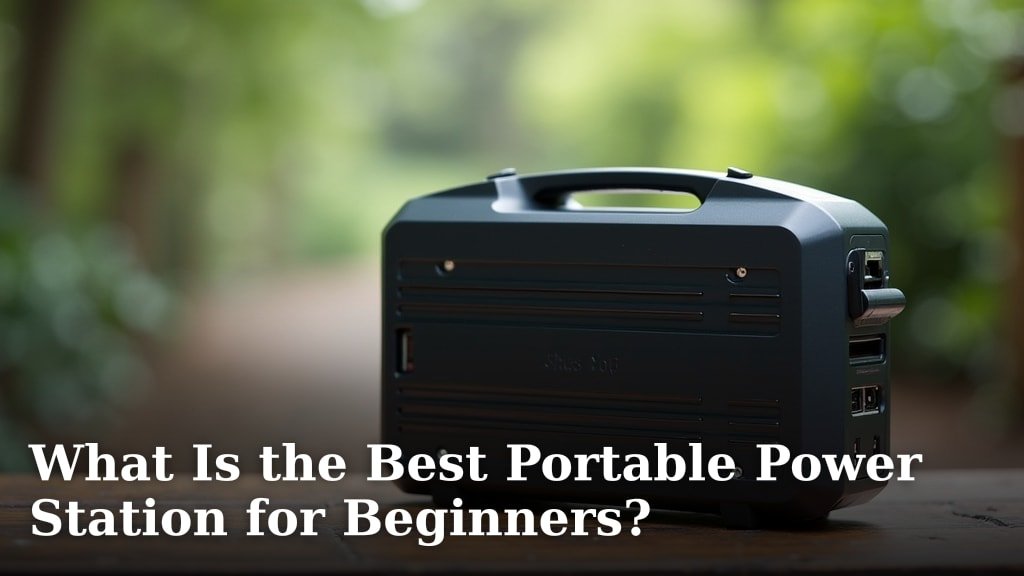 What Is the Best Portable Power Station for Beginners?