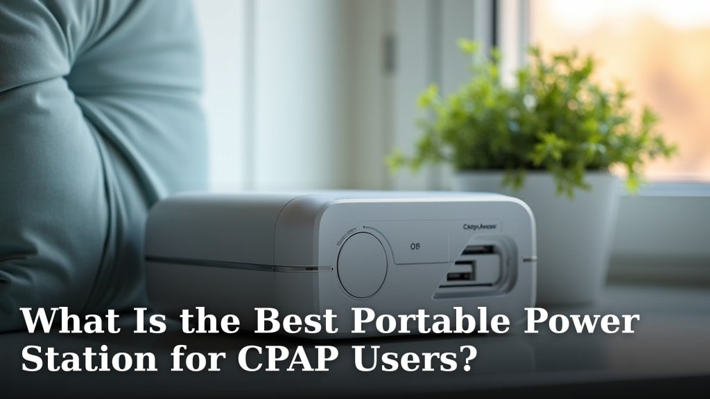 What Is the Best Portable Power Station for CPAP Users?